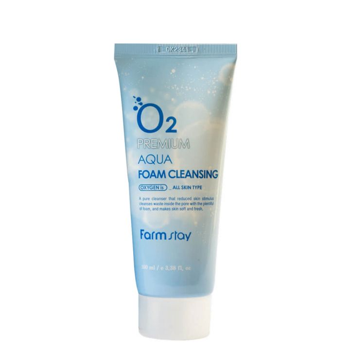 O2 Premium Aqua Foam Cleansing