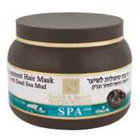 Маска для сухих и поврежденных волос с грязью мертвого моря