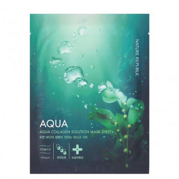 Aqua Collagen Solution Mask Aqua