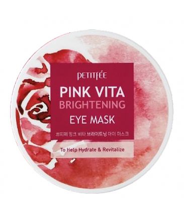Pink Vita Brightening Eye Mask