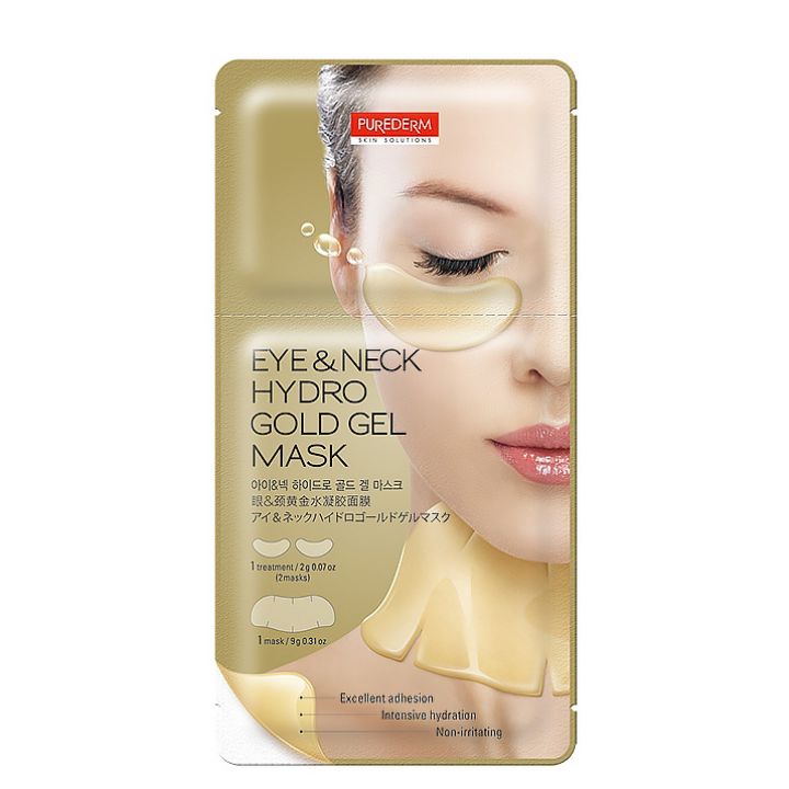 Eye & Neck Hydro Gold Gel Mask 