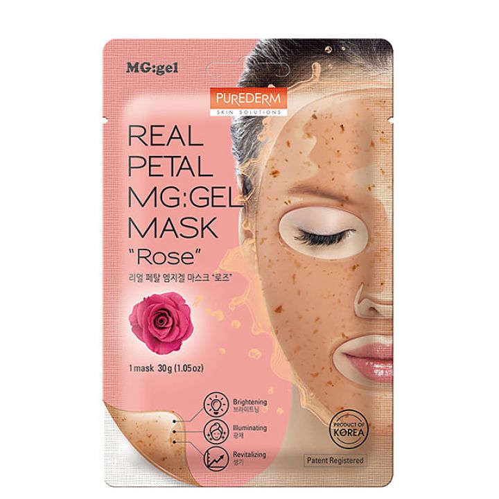 Real Petal MG: gel Mask #Rose