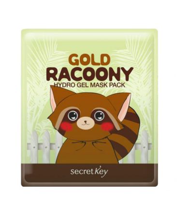 Gold Racoony Hydro Gel Mask Pack