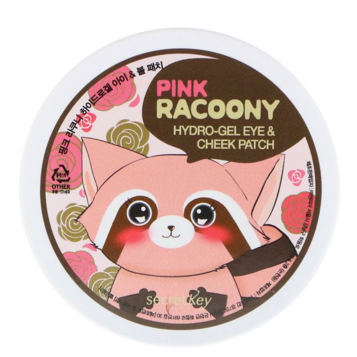Pink Racoony Hydrogel Eye & Spot Patch