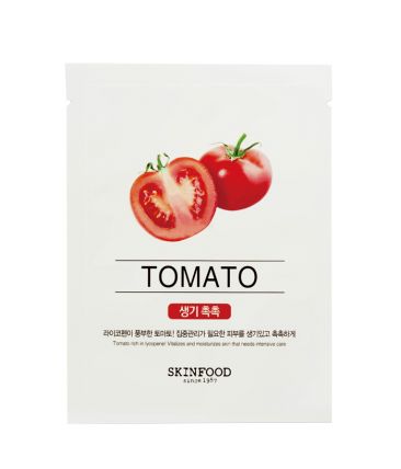 Тканевая маска с экстрактом томатов