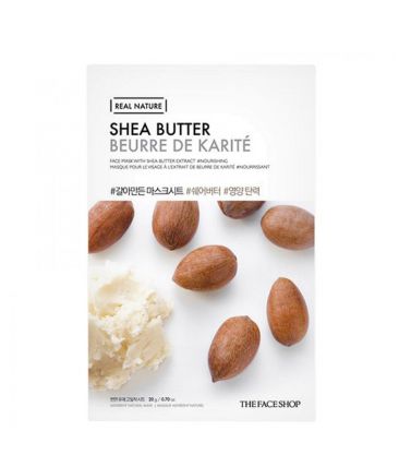 Real Nature Face Mask #Shea Butter