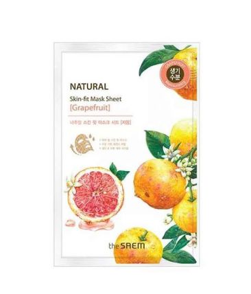 Natural Skin Fit Mask #Grapefruit